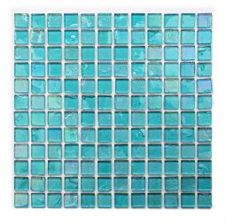 Aquamarine (V1) - 1 x 1 Tiles by Sq. Ft.